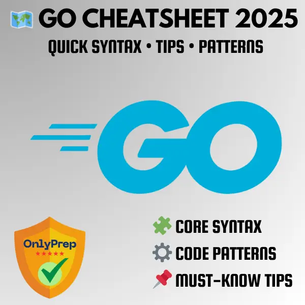 Go Cheatsheet 2025