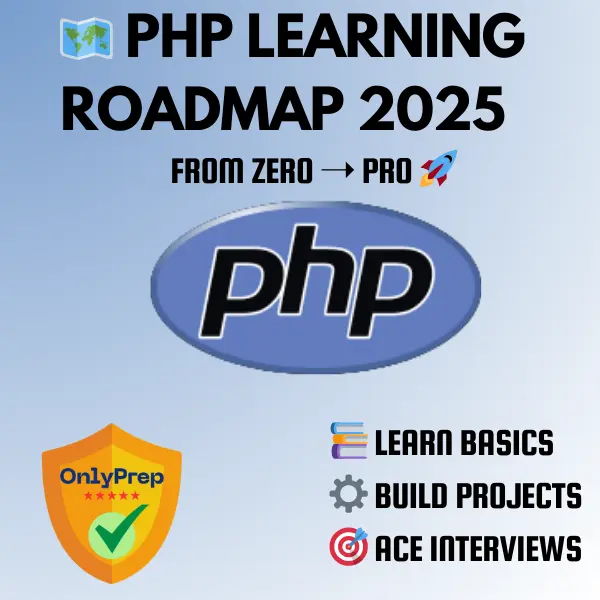 PHP Learning Roadmap 2025